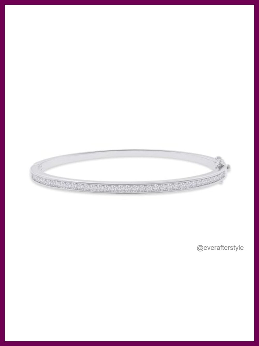 18K Gold Plated Moissanite Tennis Bracelet 1ct Round 6.5in